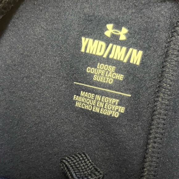 Under Armour Dark Blue Athletic Pants Boys Youth M NWT - Picture 4 of 5